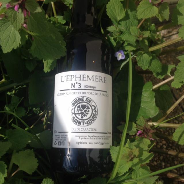 Éphémère N°3 Bière De Caractère 7.0%, Brasserie De Saint-Louis, France