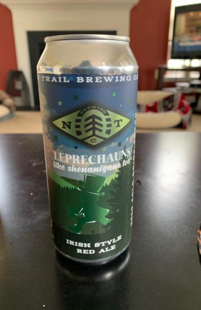 Leprechauns Like Shenanigans Too 5.5%, New Trail Brewing Co, United States