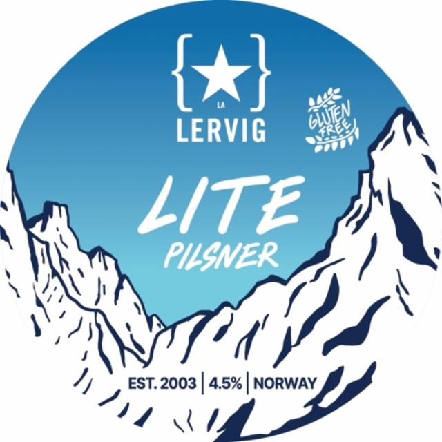 Lite Pilsner 4.5%, Lervig Aktiebryggeri, Norway