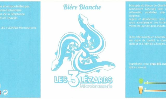 Les 3 Lézards Blanche, Les 3 Lézards