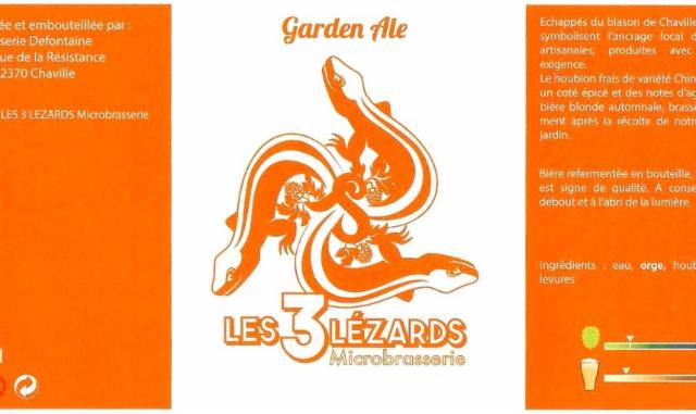 Les 3 Lézards Garden Ale, Les 3 Lézards