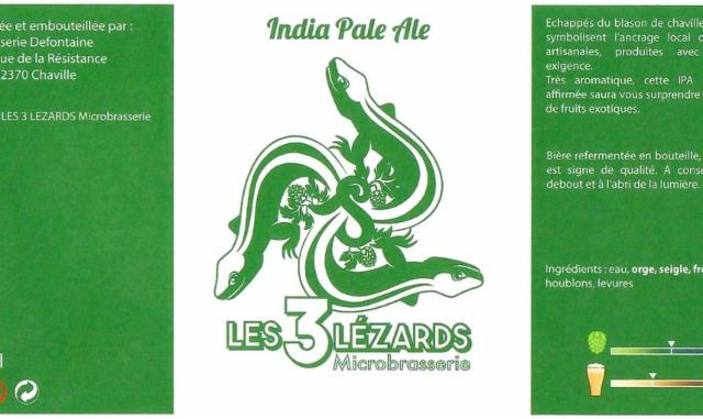 Les 3 Lézards Indian Pale Ale, Les 3 Lézards