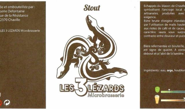 Les 3 Lézards Stout, Les 3 Lézards
