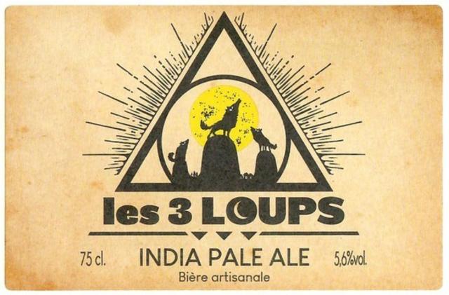 Les 3 Loups IPA 5.6%, Les 3 Loups, France