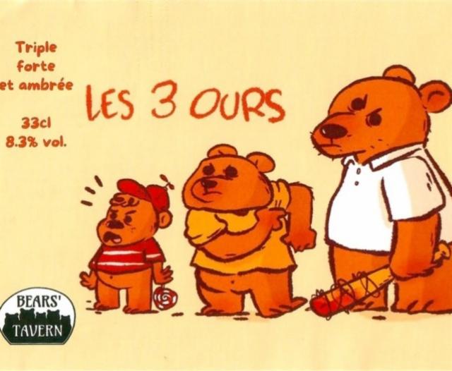 Les 3 Ours 8.3%, Bears' Tavern, France
