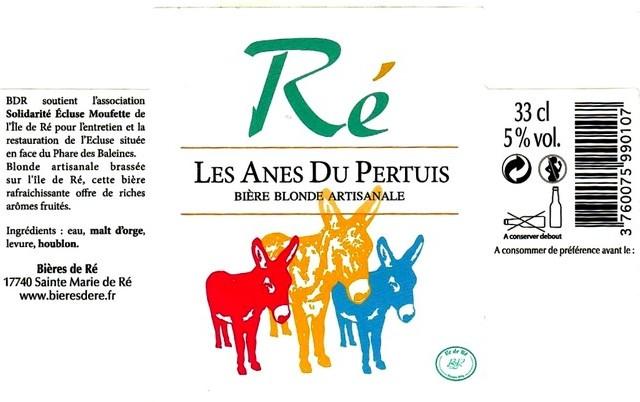 Les Anes Du Pertuis 5.0%, Bières De Ré, France