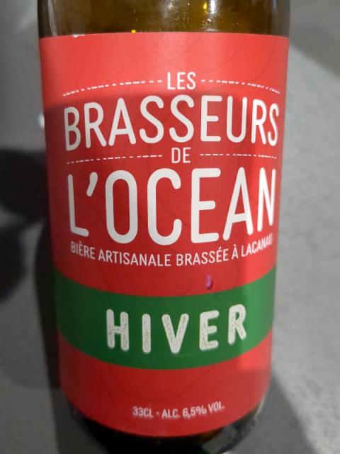 Les Brasseurs De L'Océan Hiver 6.5%, Les Brasseurs De L'Océan (La Canaulaise), France