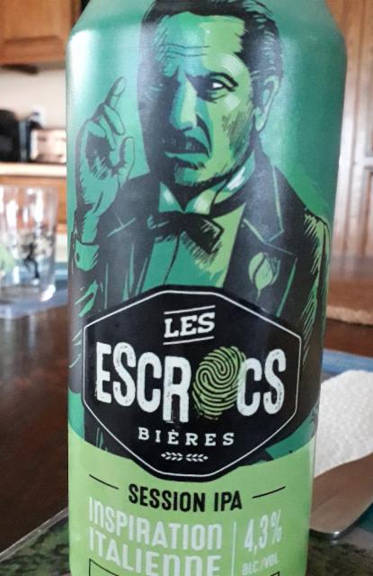 Les Escrocs Session IPA Inspiration Italienne 4.3%, Brasserie MaltCo, Canada