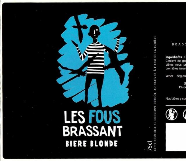 Les Fous Brassant Blonde 5.9%, Les Fous Brassant, France