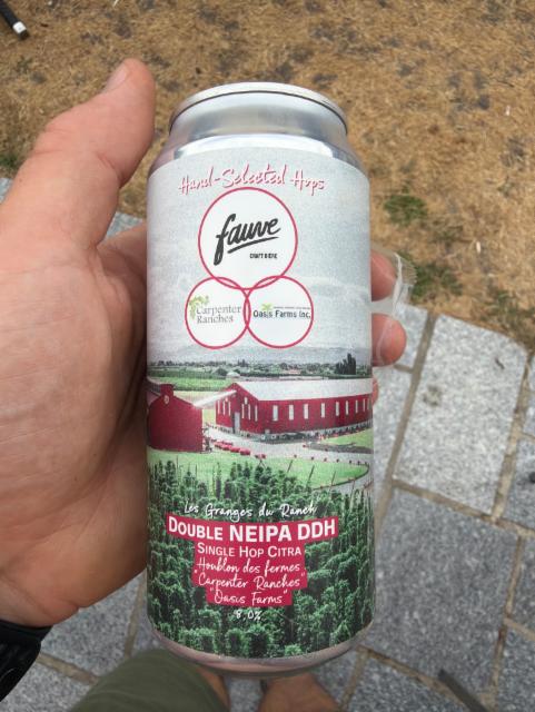 Les granges du ranch double Neipa ddh 8.0%, Fauve, France