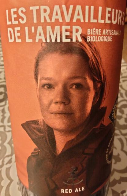 Les Travailleurs De L'Amer Red Ale 4.5%, Les Travailleurs De L'Amer, France