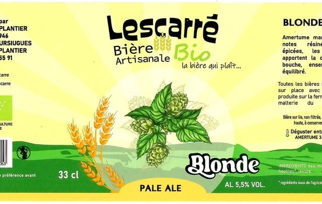 Lescarré Pale Ale 5.6%, Brasserie Lescarré, France