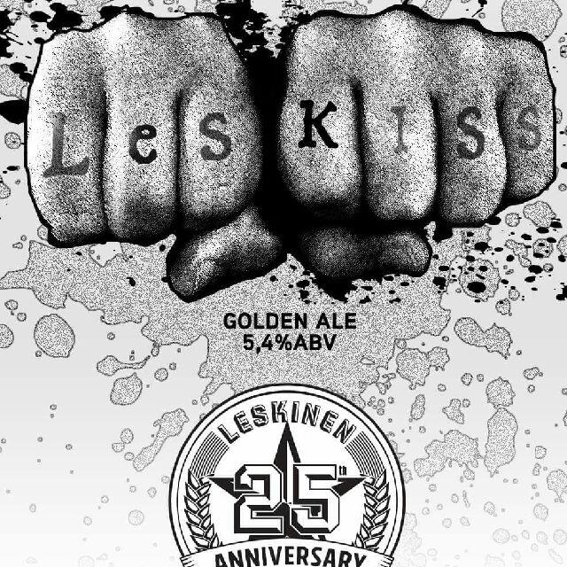 LesKiss Leskinen 25th Anniversary 5.4%, Sonnisaari Panimo, Finland