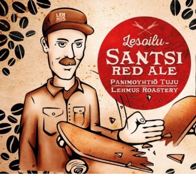 Lesoilu - Santsi Red Ale 9.5%, Panimoyhtiö Tuju, Finland