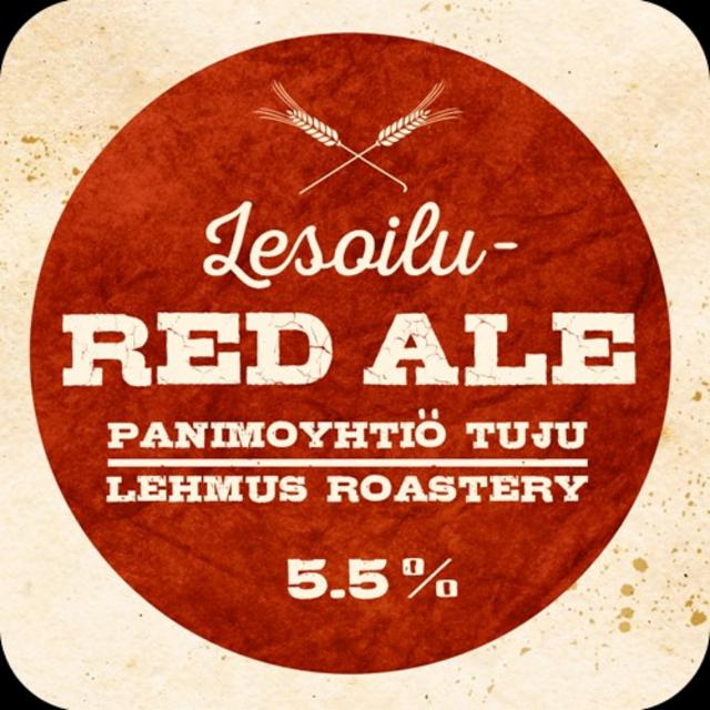 Lesoilu - Red Ale 5.5%, Panimoyhtiö Tuju, Finland