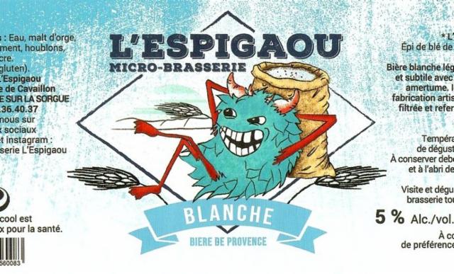 L'Espigaou Blanche 5.0%, Brasserie L'Espigaou [Closed], France