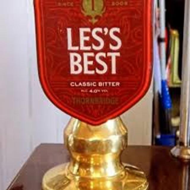 Les's best 4.0%, Thornbridge Brewery, England