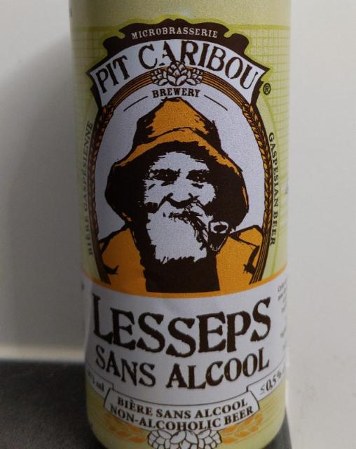 Lesseps sans Alcool 0.5%, Microbrasserie Pit Caribou, Canada