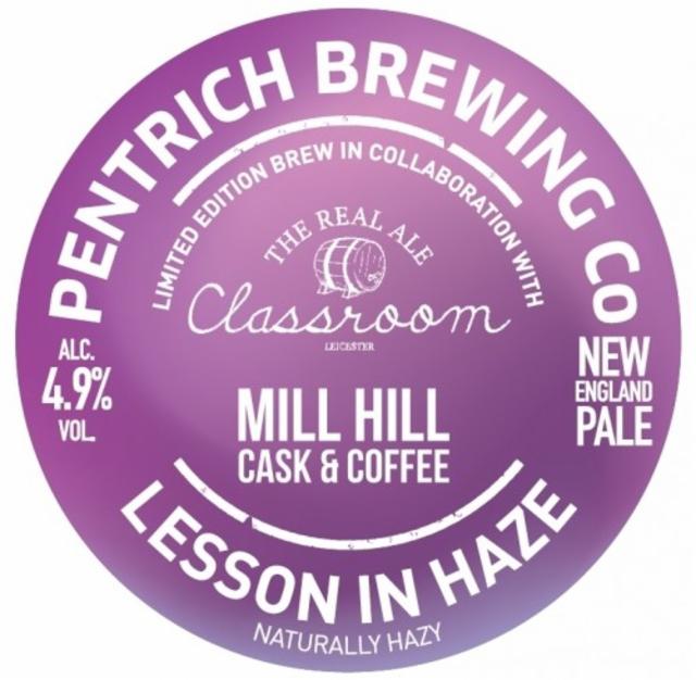 Lesson In Haze 4.9%, Pentrich Brewing, England