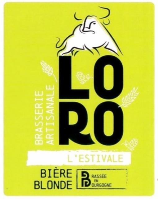 L'Estivale 4.8%, Brasserie LORO, France