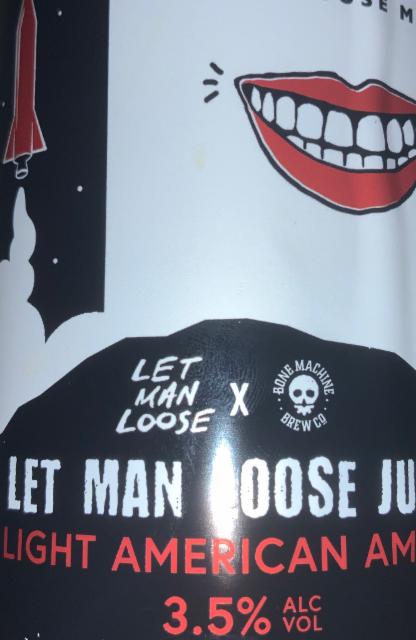 Let Man Loose Juice 3.5%, Bone Machine Brew Co., England