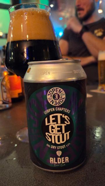let's get Stout 4.2%, Jopen, Netherlands