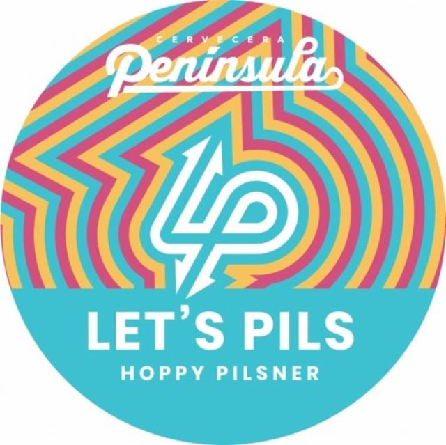 Let's Pils 5.0%, Cervecera Península, Spain
