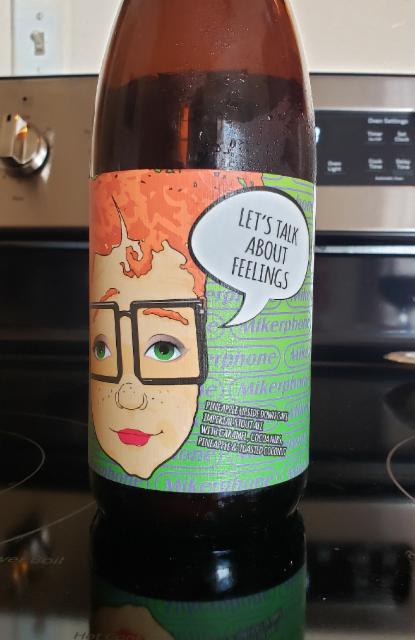 Let's Talk About Feelings 13.0%, Mikerphone Brewing, United States