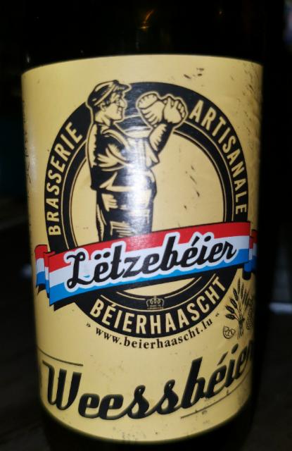 Letzebeier Weessbeier 5.4%, Beierhaasch, Luxembourg