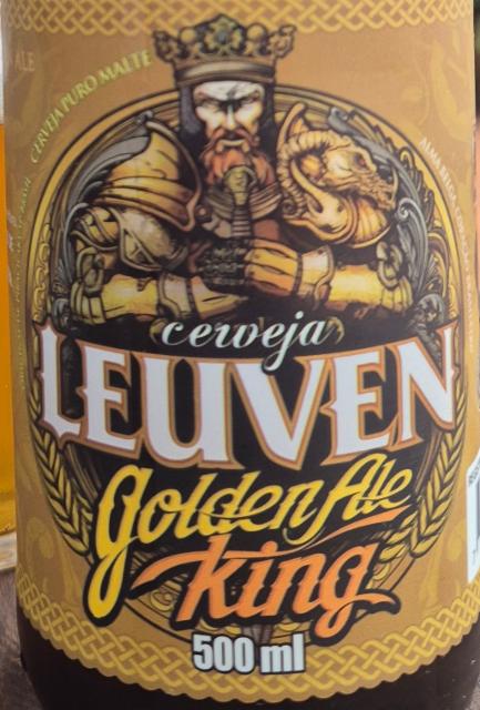 Leuven Golden Ale King 4.9%, Cervejaria Leuven, Brazil