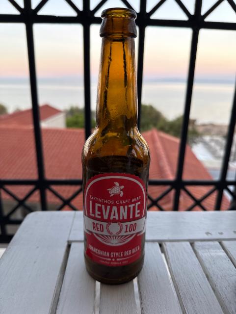 Levante Red 100, Levante - Microbrewery Of Zakynthos Ltd.