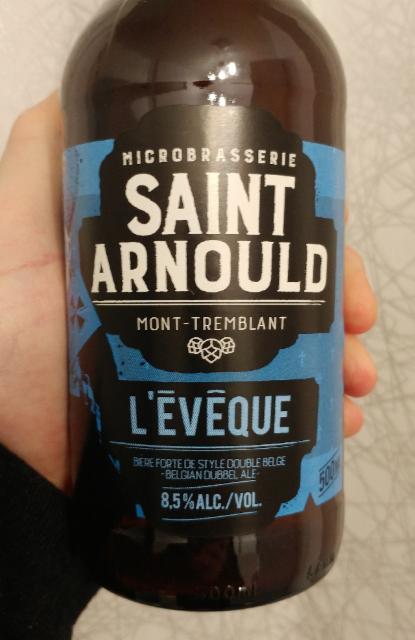 L'évêque 8.5%, Microbrasserie Saint Arnould, Canada