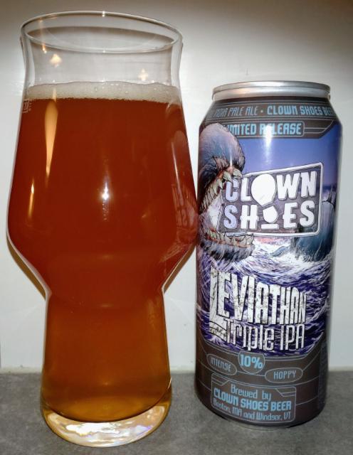 Leviathan Triple IPA 10.0%, Clown Shoes, United States