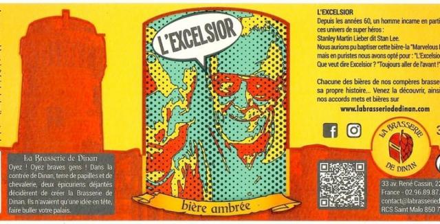 L'Excelsior 5.0%, La Brasserie De Dinan, France