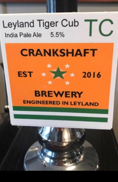 Leyland Tiger Cub 5.5%, Crankshaft Brewery, England