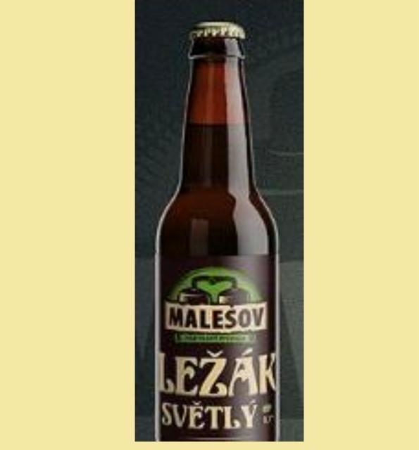 Ležak světlý malesov, Malesov