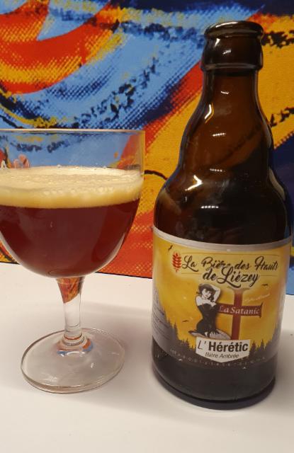 L'Hérétic 6.5%, La Bière Des Hauts De Liézey - Auberge De Liézey, France