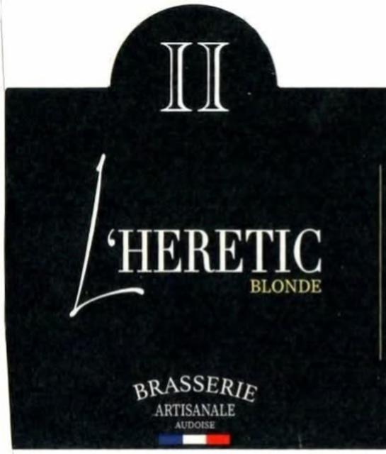 L'Hérétic Blonde 5.8%, Brasserie L'Hérétic [Closed], France