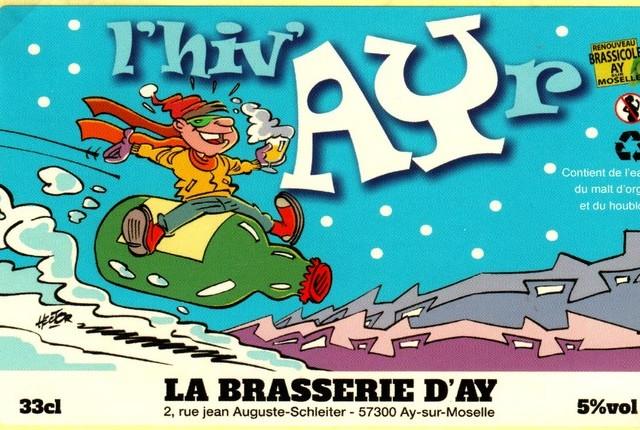 L'Hiv'Ayr 5.0%, Brasserie D'Ay [Closed], France