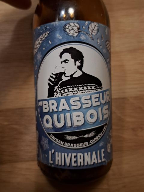 Quibois L'Hivernale 7.0%, Au Brasseur Quibois, France