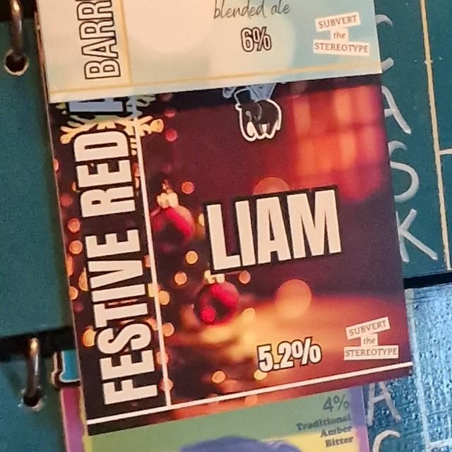 Liam 5.2%, Bang The Elephant Brewing co, England