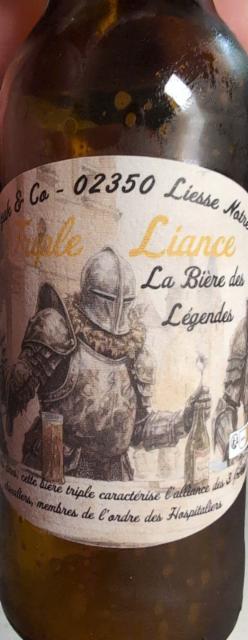 Triple Liance 8.0%, Brasserie Pet'Zak, France