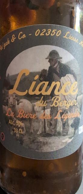 Liance Du Berger 5.0%, Brasserie Pet'Zak, France
