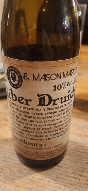 Liber Druidae 10.0%, Brasserie La Nocturne, France