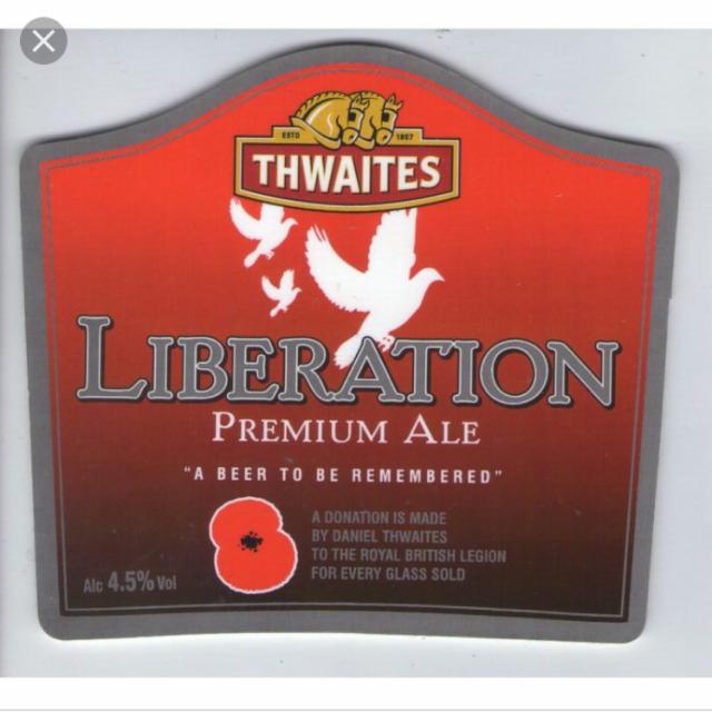 Liberation 4.5%, Thwaites Brewery, England