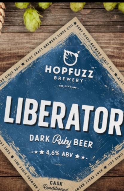 Liberator 4.6%, Hop Fuzz Brewery, England