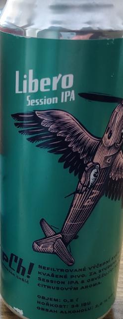 Libero 2.8%, Pivovar Chříč, Czech Republic