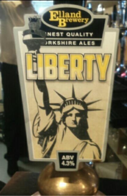 Liberty 4.3%, Elland Brewery, England