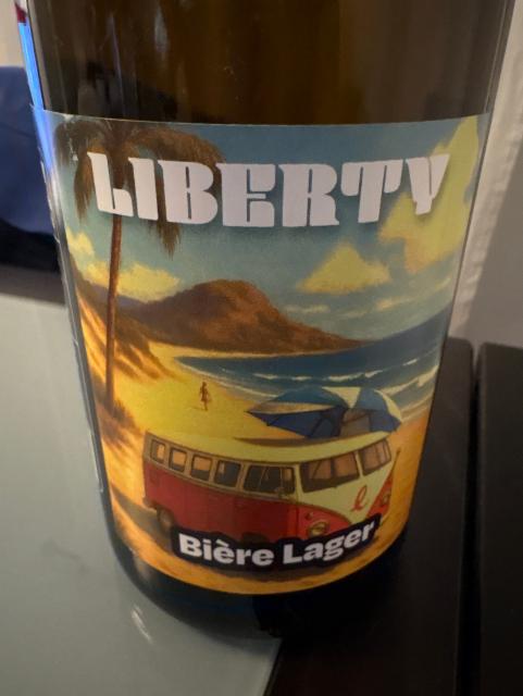 Liberty Lager 4.8%, Brasserie 3 Mâts - Onirique, France