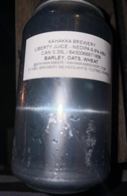 Liberty juice 8.8%, Kahakka Brewery, Finland